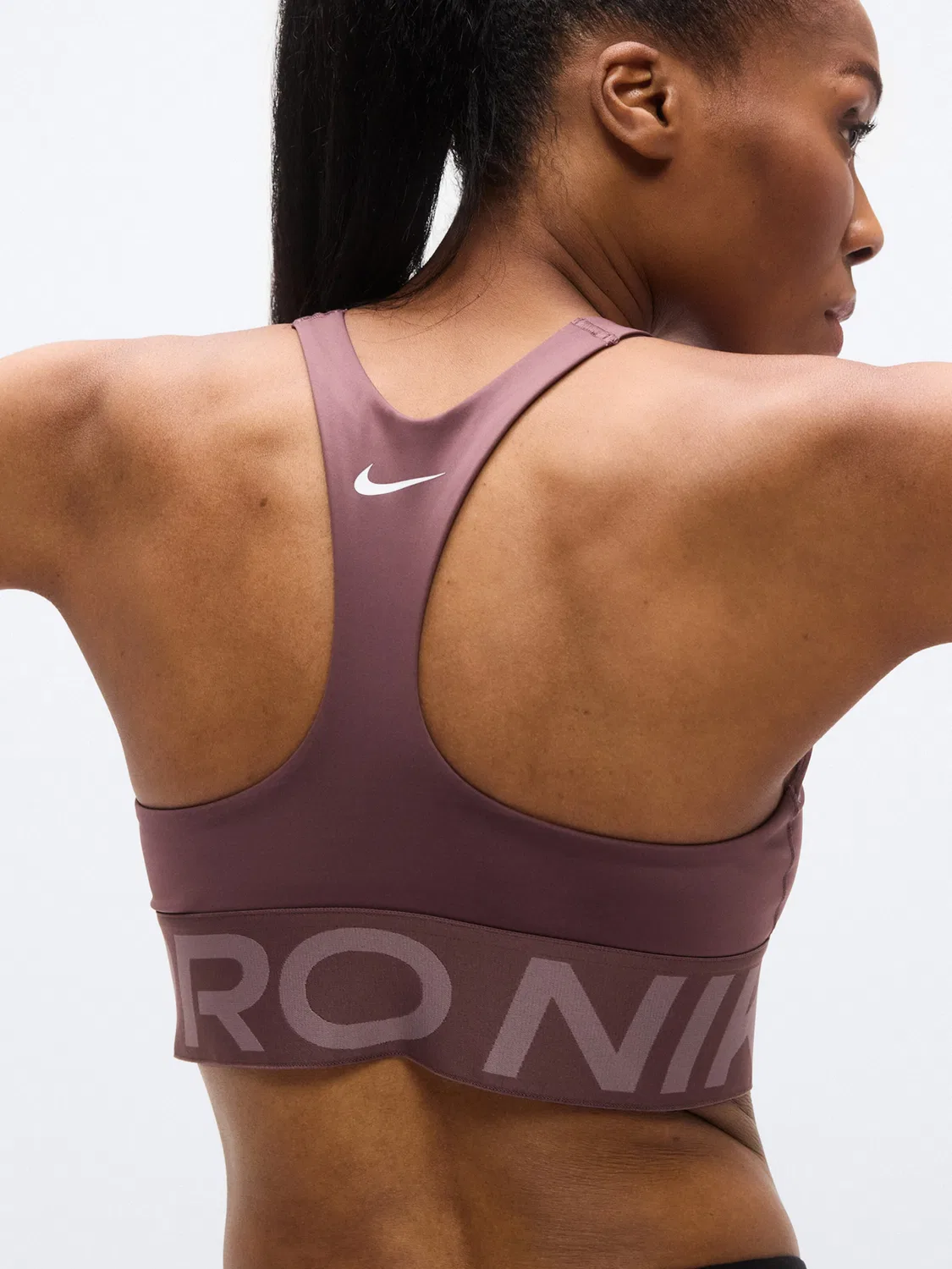 Спортивный бюстгальтер Bralette 'NP SCULPT' Nike, Mauve — фото 2