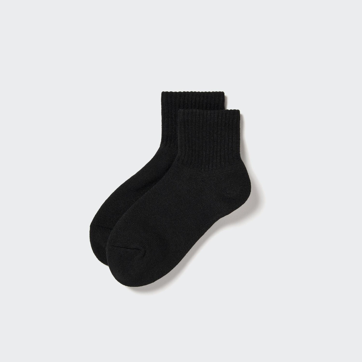 

Полуноски с ворсом Heattech UNIQLO, черный