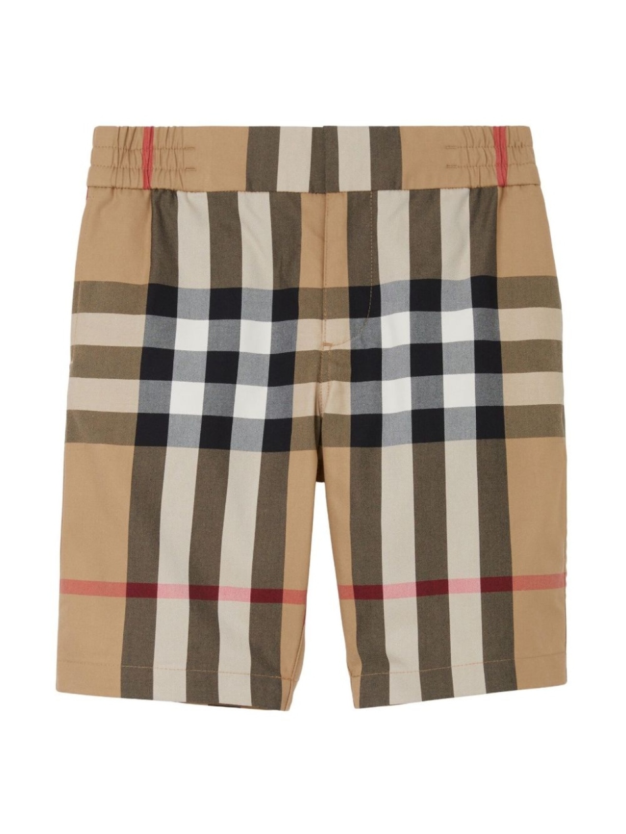 

Burberry Kids шорты Halford в клетку, нейтральный цвет