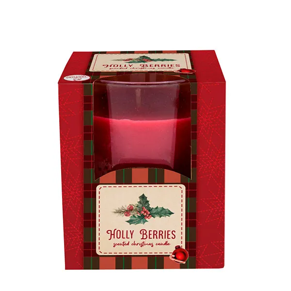 

Ароматическая свеча Vela Holly Berries Aromatium, 120 g