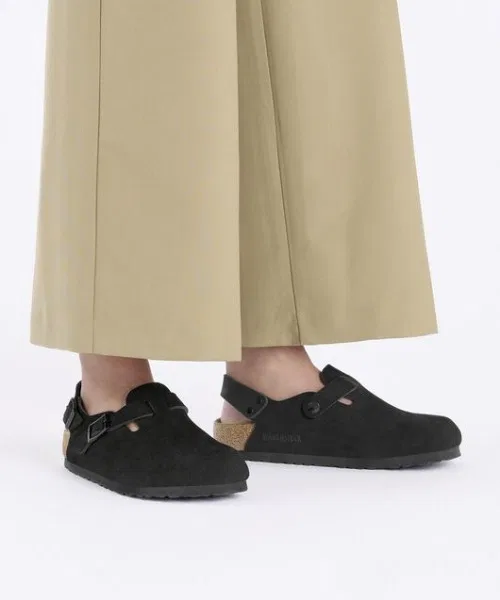 Мужские замшевые сандалии Tokio BIRKENSTOCK чёрные — фото 3