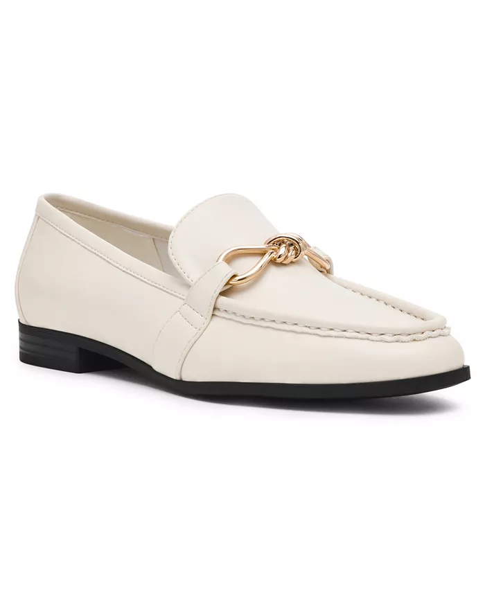 Женские лоферы Beckett с узлом и отделкой Bit Anne Klein, белый