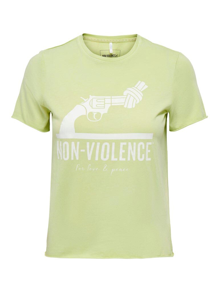 

Футболка Only ONLNON VIOLENCE, зеленый