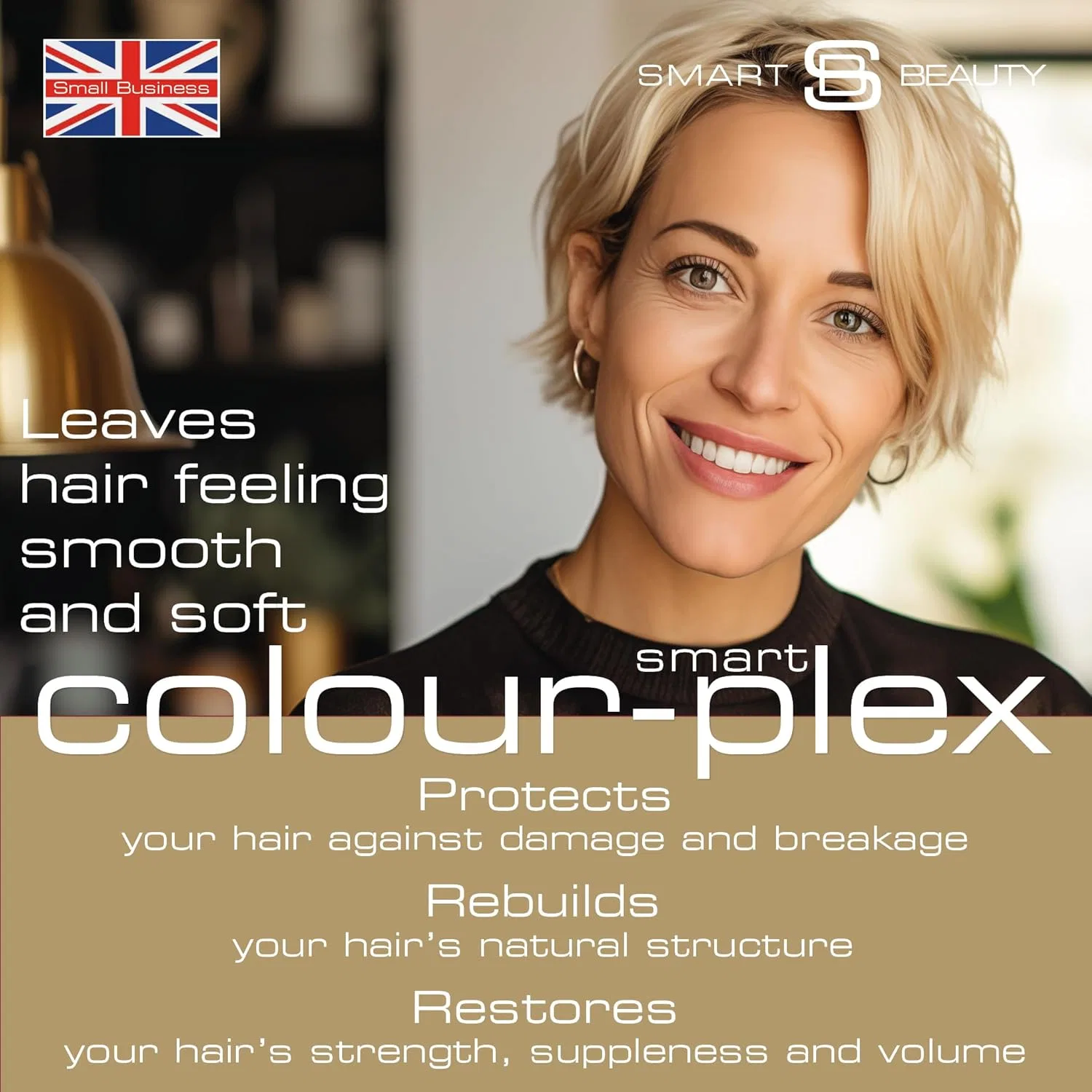 Крем-краска для волос Smart Beauty, блонд, 2 шт. Smart Beauty, Cream Blonde — фото 3