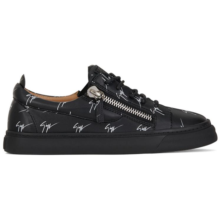 /GZ Low-Top Стильные скейтерские туфли Женские Черные Giuseppe Zanotti — фото 2