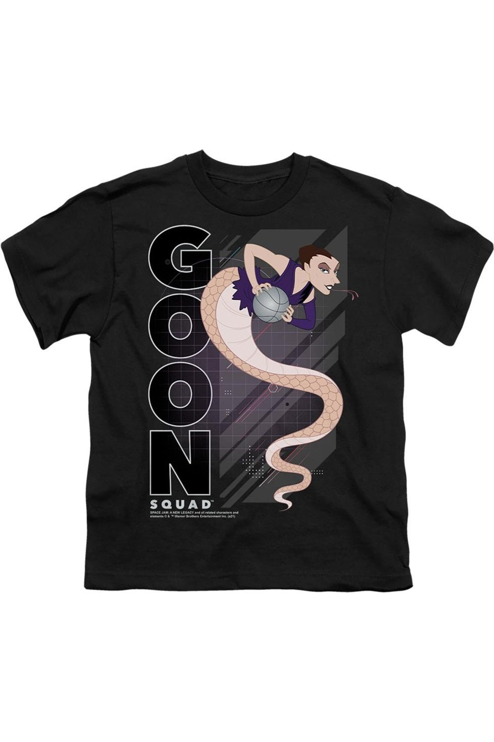 

Футболка Space Jam 2 White Mamba с коротким рукавом для детей Gildan