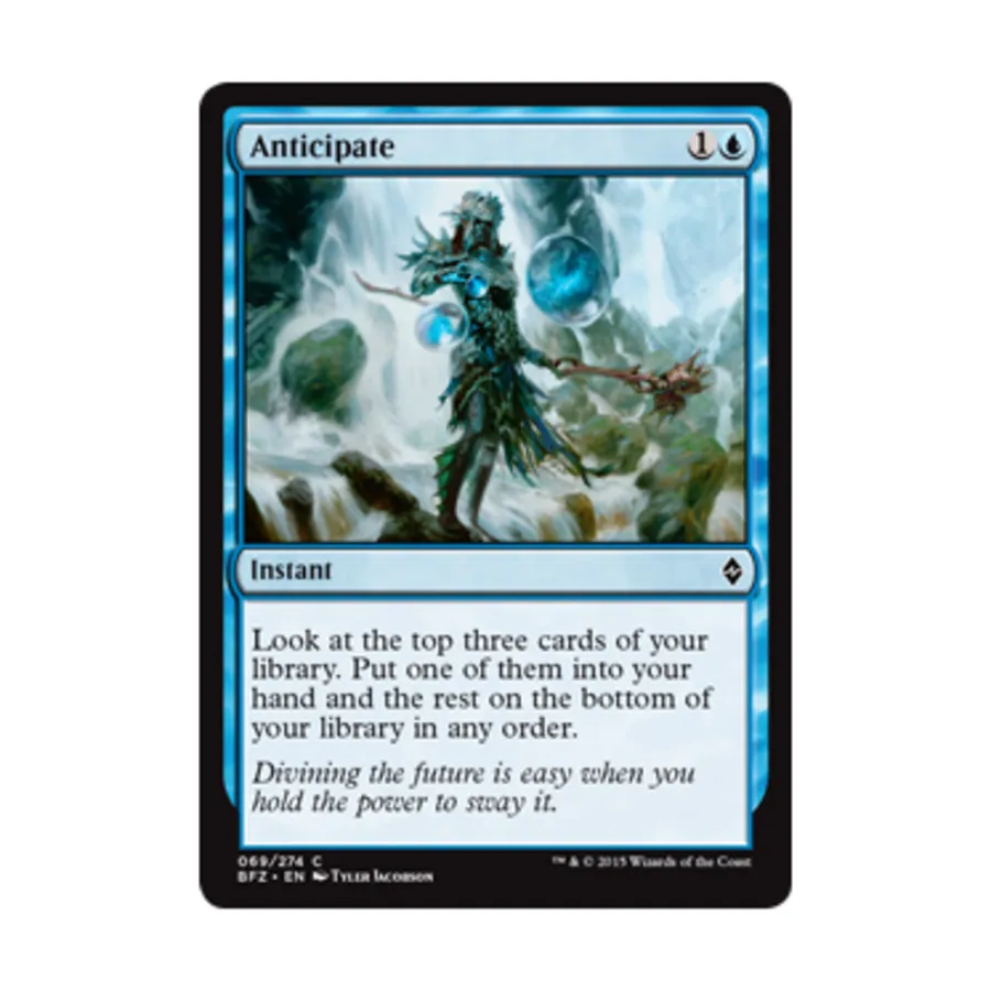 

CCG Предвидеть (С), MTG - Battle for Zendikar