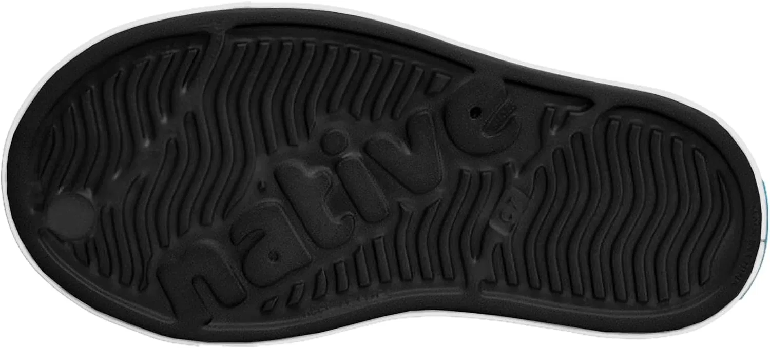 Кроссовки водные Native Shoes Jefferson, Jiffy Black/Shell White — фото 2