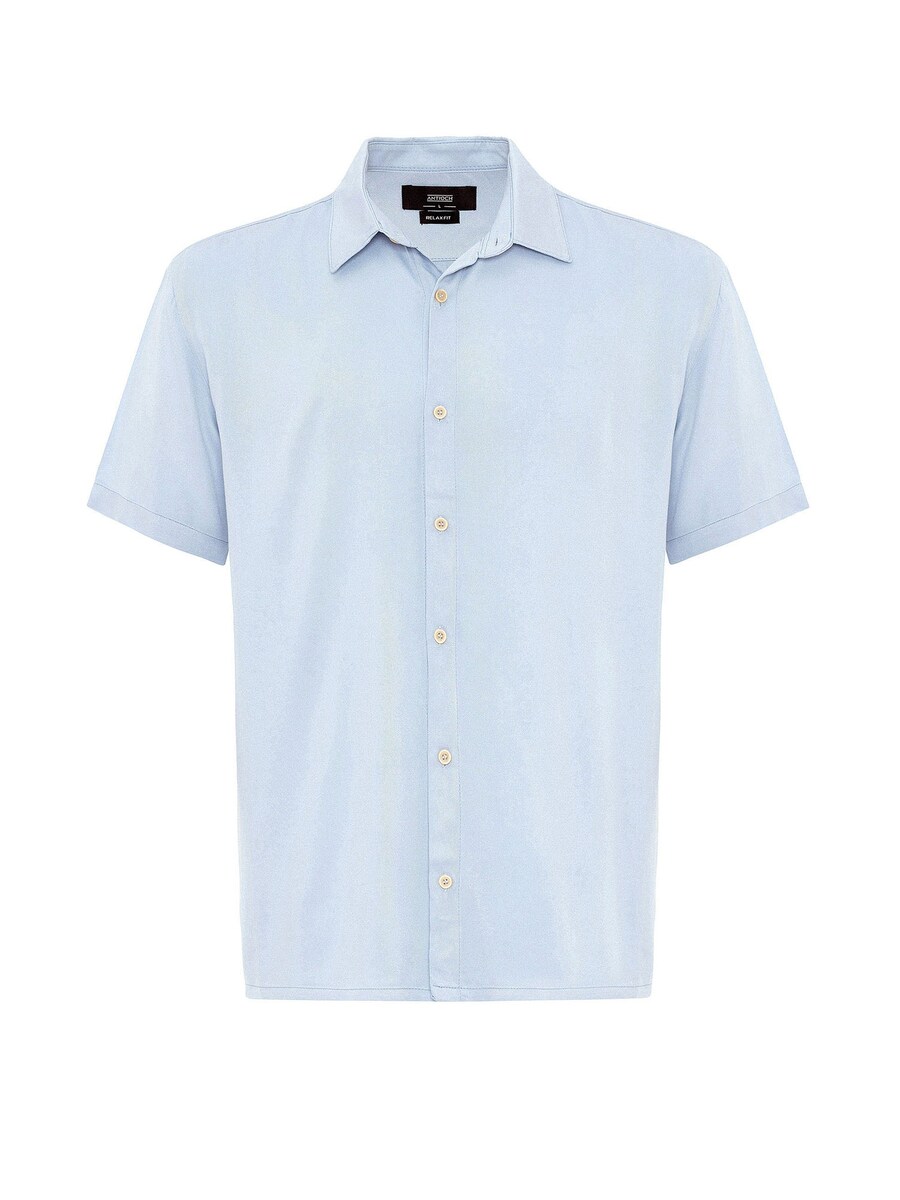 

Рубашка делового покроя Regular Fit Antioch Collar, синий