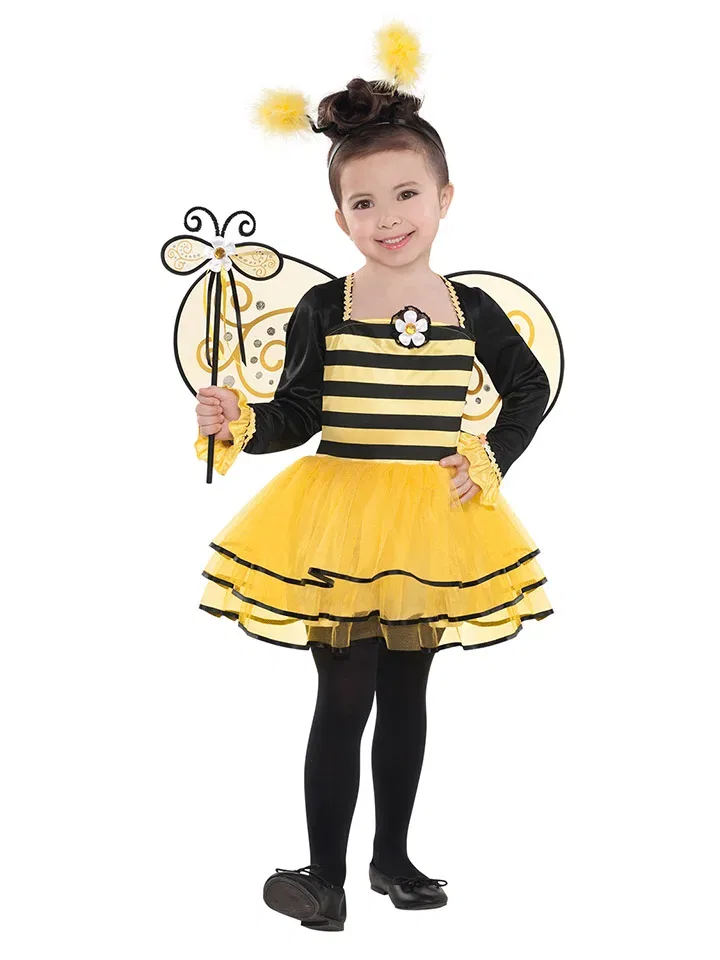 Костюм Ballerina Bee, Amscan, черный/желтый