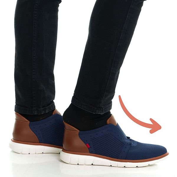 Мужские оксфорды South Street с технологией hands-free slip on, легкая сетчатая ткань Marc Joseph New York, Brown — фото 2