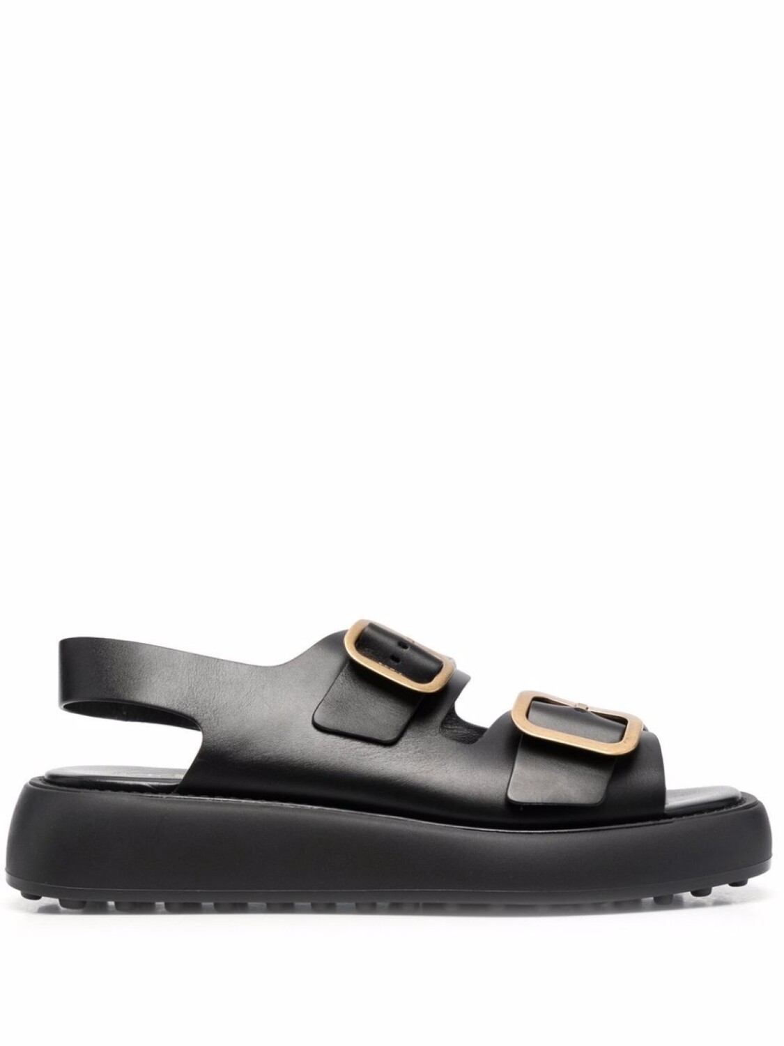 

Tod's сандалии с пряжками, черный