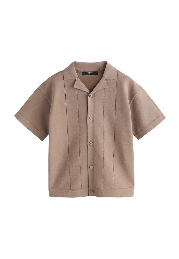 Рубашка стандартного кроя с отложным воротником Next, Taupe Brown