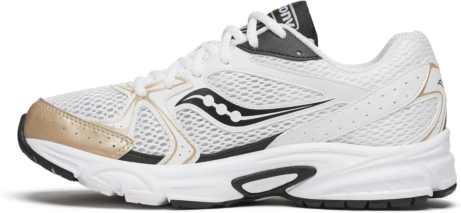 Кроссовки Saucony Unicony Ride Millennium, White Gold Black — фото 4