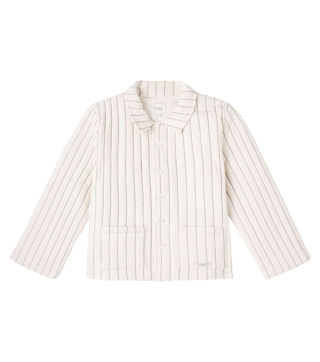 

Куртка из хлопка в полоску Orselle Donsje, Soft Sand - Blue Striped
