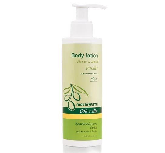 

Увлажняющее молочко для тела с биооливой и биоалоэ 200мл MACROVITA OLIVE-ELIA VANILLA