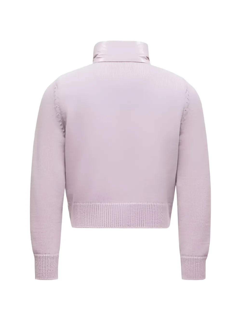 Кардиган с простеганными вставками Moncler Enfant, фиолетовый — фото 2