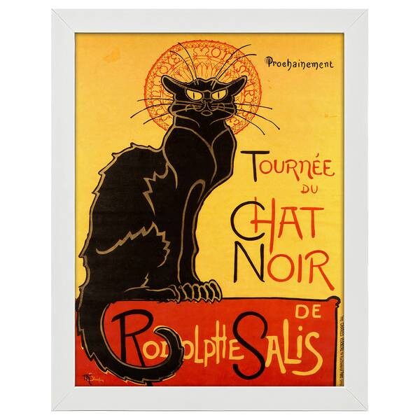 

Рамка для фотографий LegendArte Poster Tournée du Chat Noir, белый