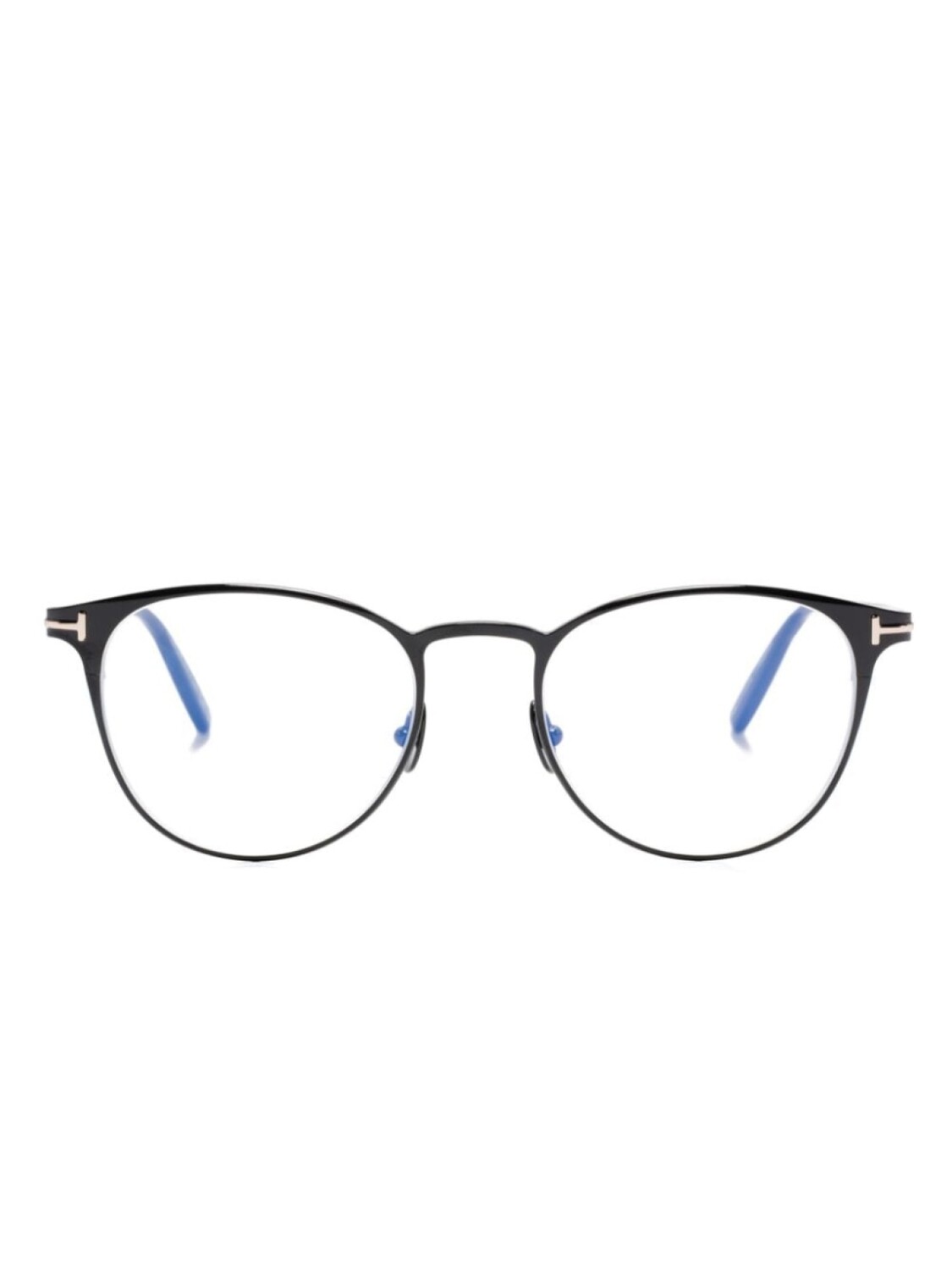 

TOM FORD Eyewear очки в круглой оправе, черный