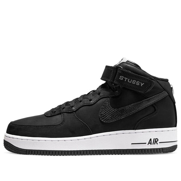 

Кроссовки x stussy air force 1 mid Nike, черный