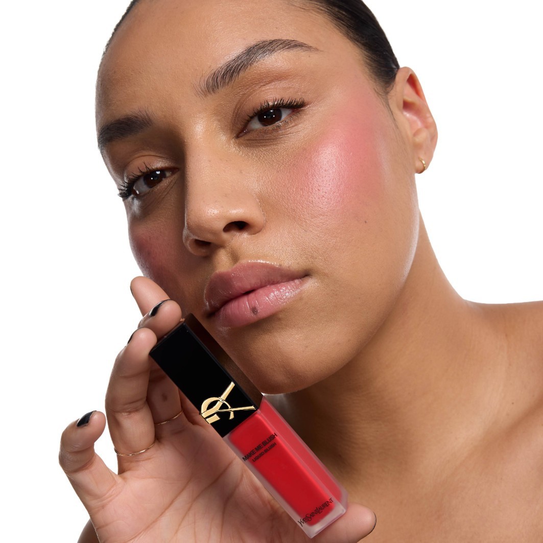 Румяна make me blush liquid Yves Saint Laurent, 03 - mischievous magenta, объем 15 мл — фото 3