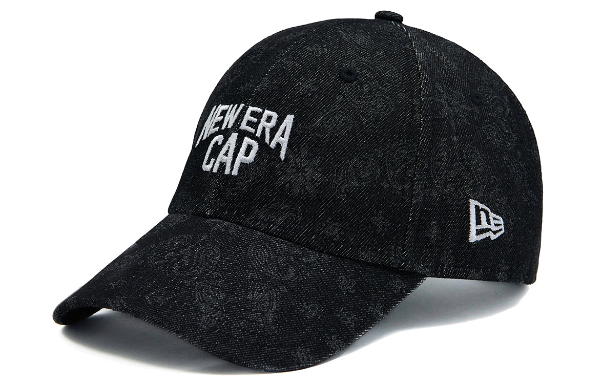 

New Era Хлопковая бейсболка унисекс, Black
