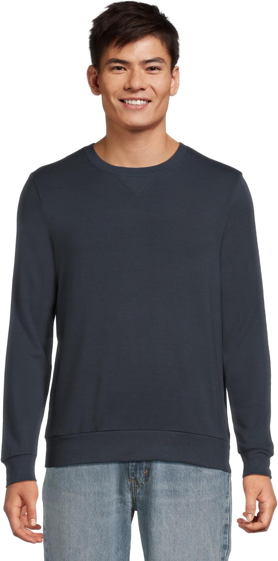 

Пуловер Beyond Yoga Always Beyond Pullover Crew, цвет Nocturnal Navy