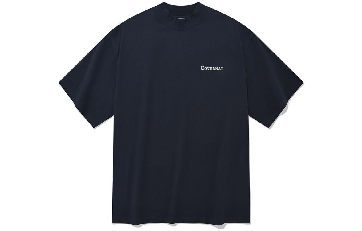 

Covernat Футболка унисекс SS22, темно-синяя, Синий, Covernat Футболка унисекс SS22, темно-синяя