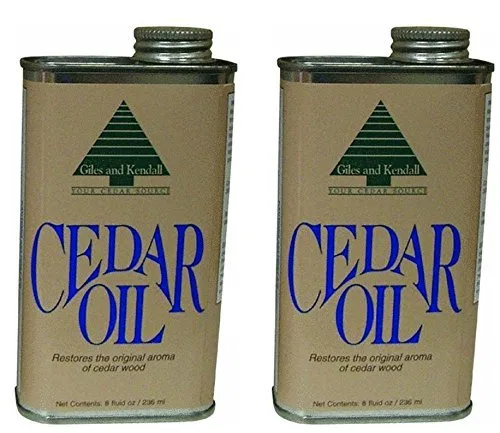 Масло для тела Cedar Oil Giles & Kendall 2 шт. 236 мл