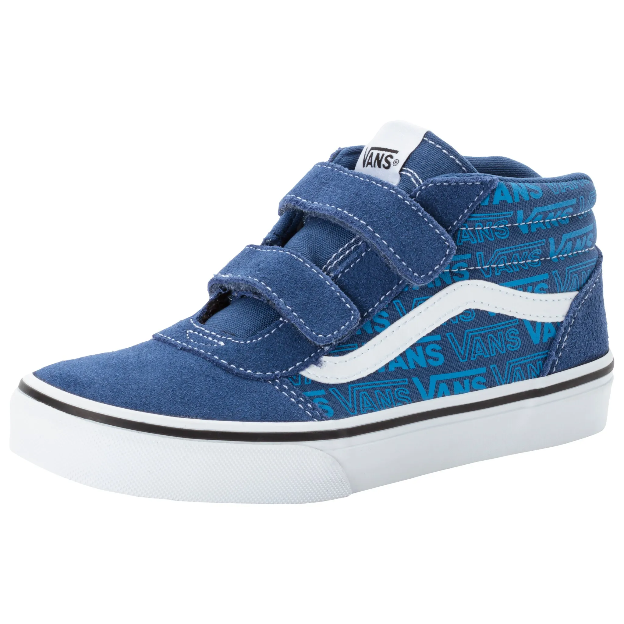

Кроссовки Vans «Ward Mid V», цвет Tonal Logo Bijou Blue