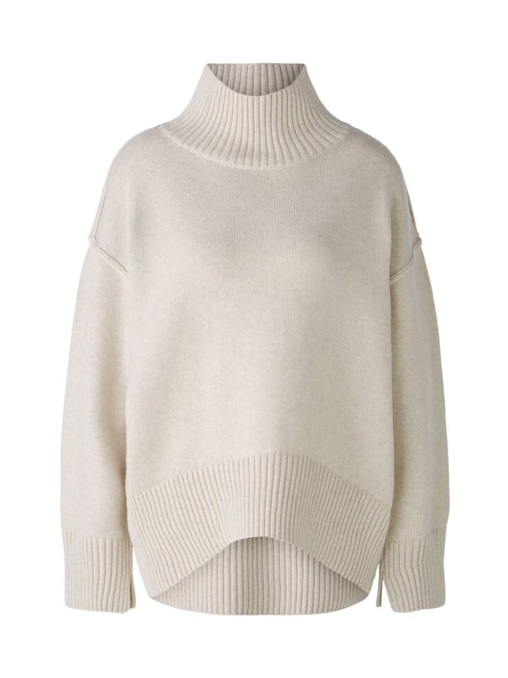

Пуловер Oui Wollmischung, цвет light beige mel
