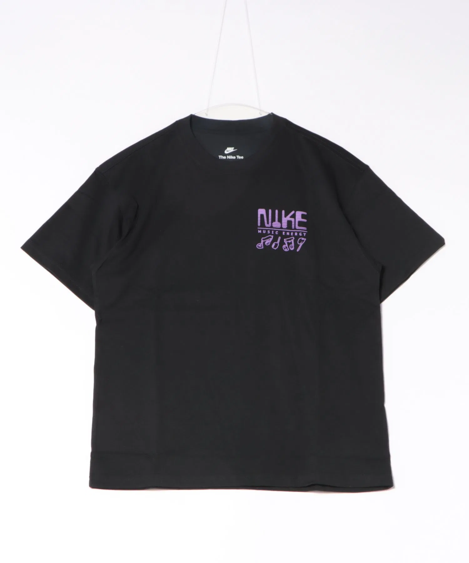 Мужская футболка с логотипом NIKE SWSH SOUNDS IH1370 чёрная