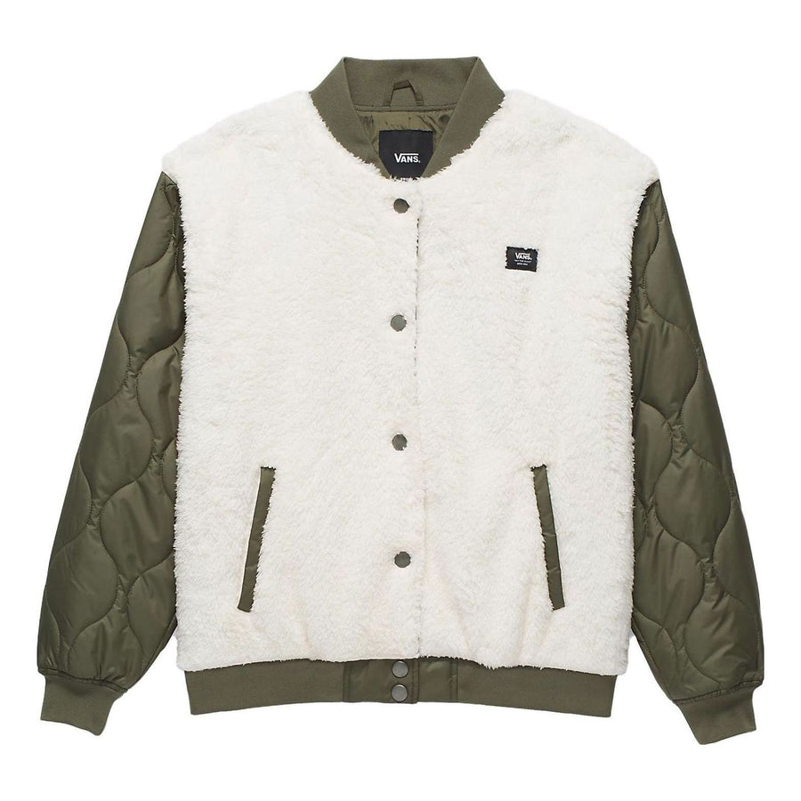 

Куртка (WMNS) Vans Kasia Bomber Jacket 'Grape Leaf', белый