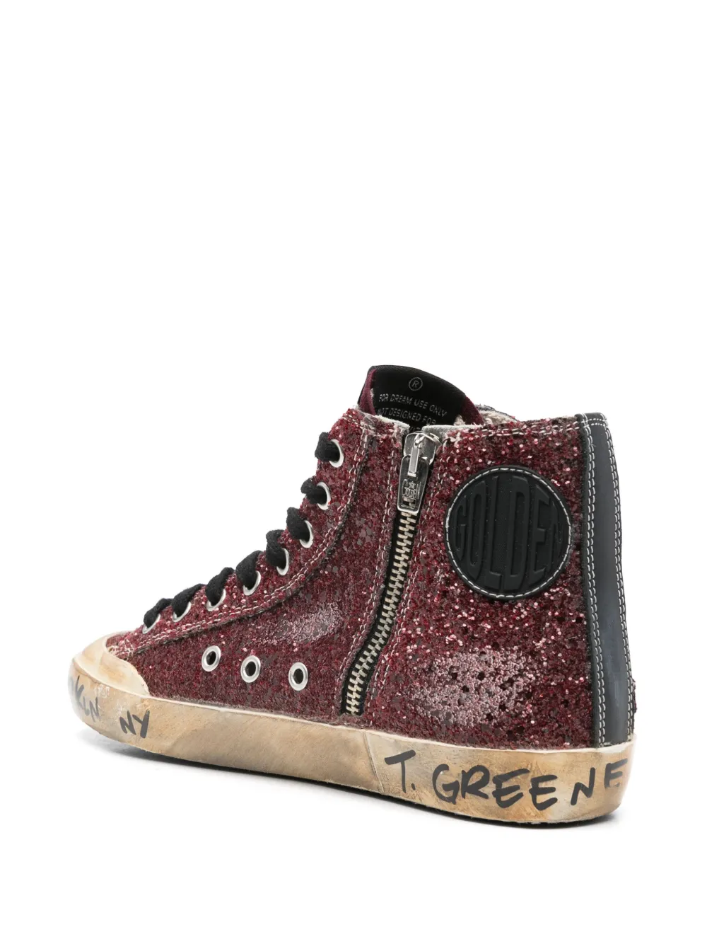 Кеды Francy Penstar GOLDEN GOOSE, красный — фото 3