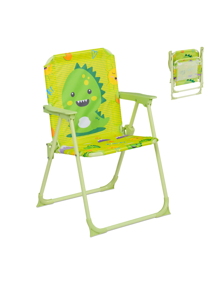 

Relaxdays Детский складной стул «Монстр» в красочном исполнении - (Ш)36 x (В)51,5 x (Г)37,5 см