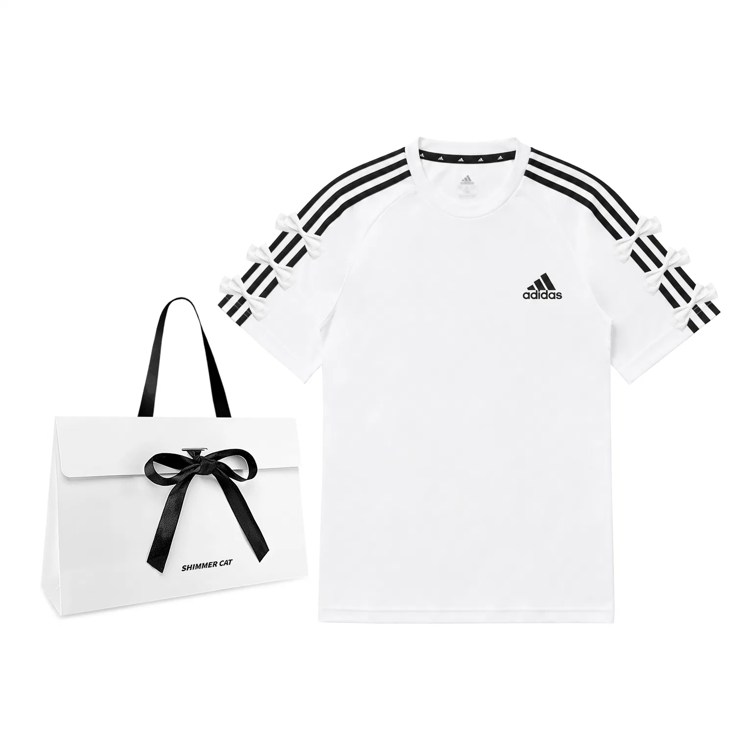 Футболка Adidas Must Haves с принтом Exclusive Shopping Bag-White