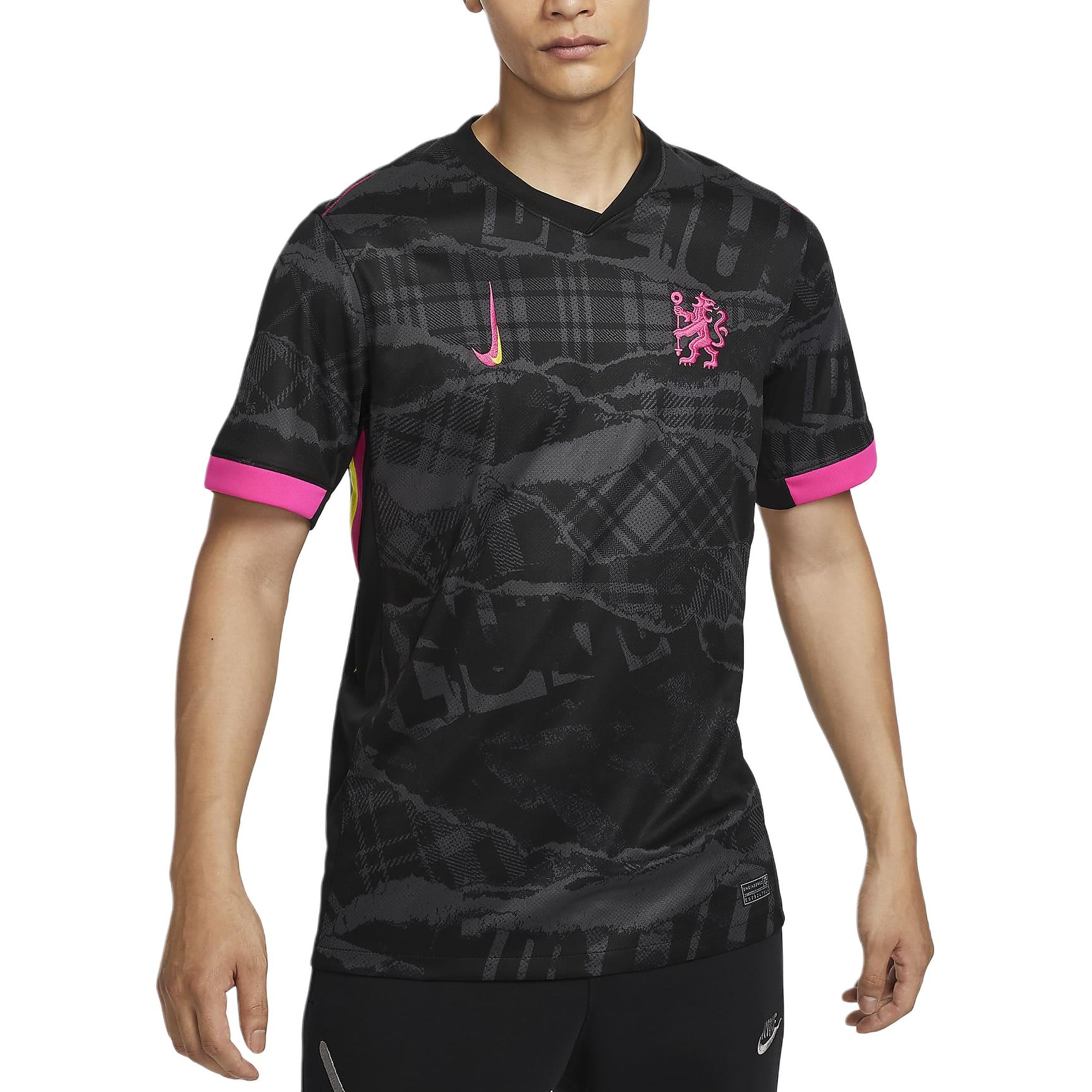 Футболка Chelsea Fc 2024/25 Stadium Third мужская Dri FIT реплика Nike, темно-серый — фото 3