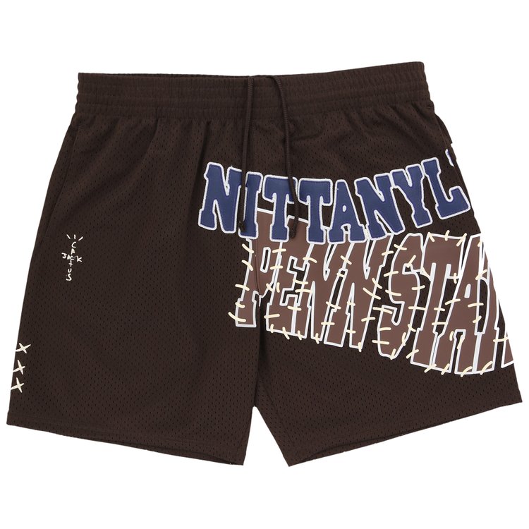 

Шорты Cactus Jack By Travis Scott Cactus Jack by Travis Scott x Mitchell & Ness Penn State University Shorts, коричневый