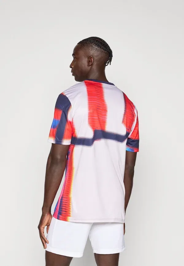 Толстовка Adidas Performance, цвет благородный чернильный/синий/меловой жемчуг — фото 3