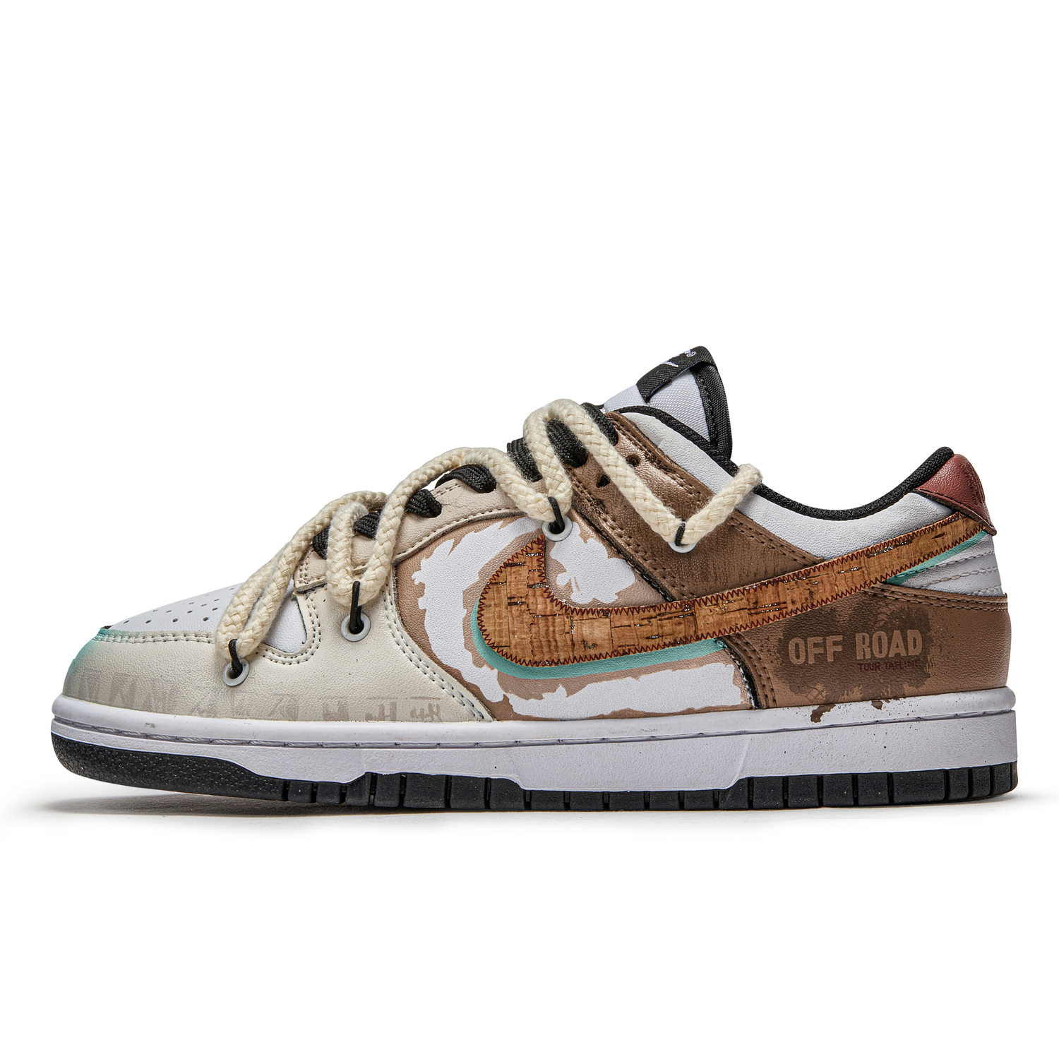 

Детские скейтерские кроссовки Dunk Kids Nike, желтый