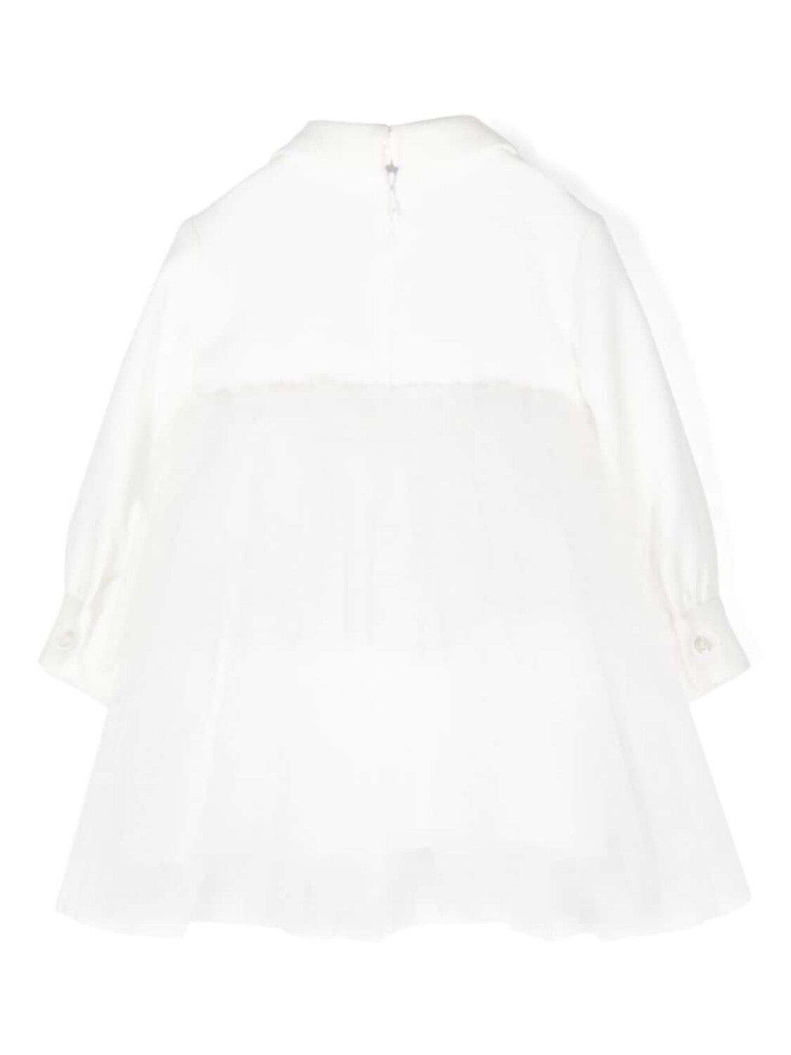 

Elisabetta Franchi La Mia Bambina платье с вышитым логотипом, белый