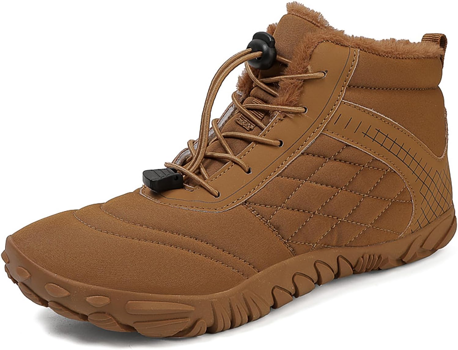 

Зимняя походная обувь для женщин и мужчин, водонепроницаемые осенне-зимние ботинки с широкой носочной частью, обувь для ходьбы Generic, H 47