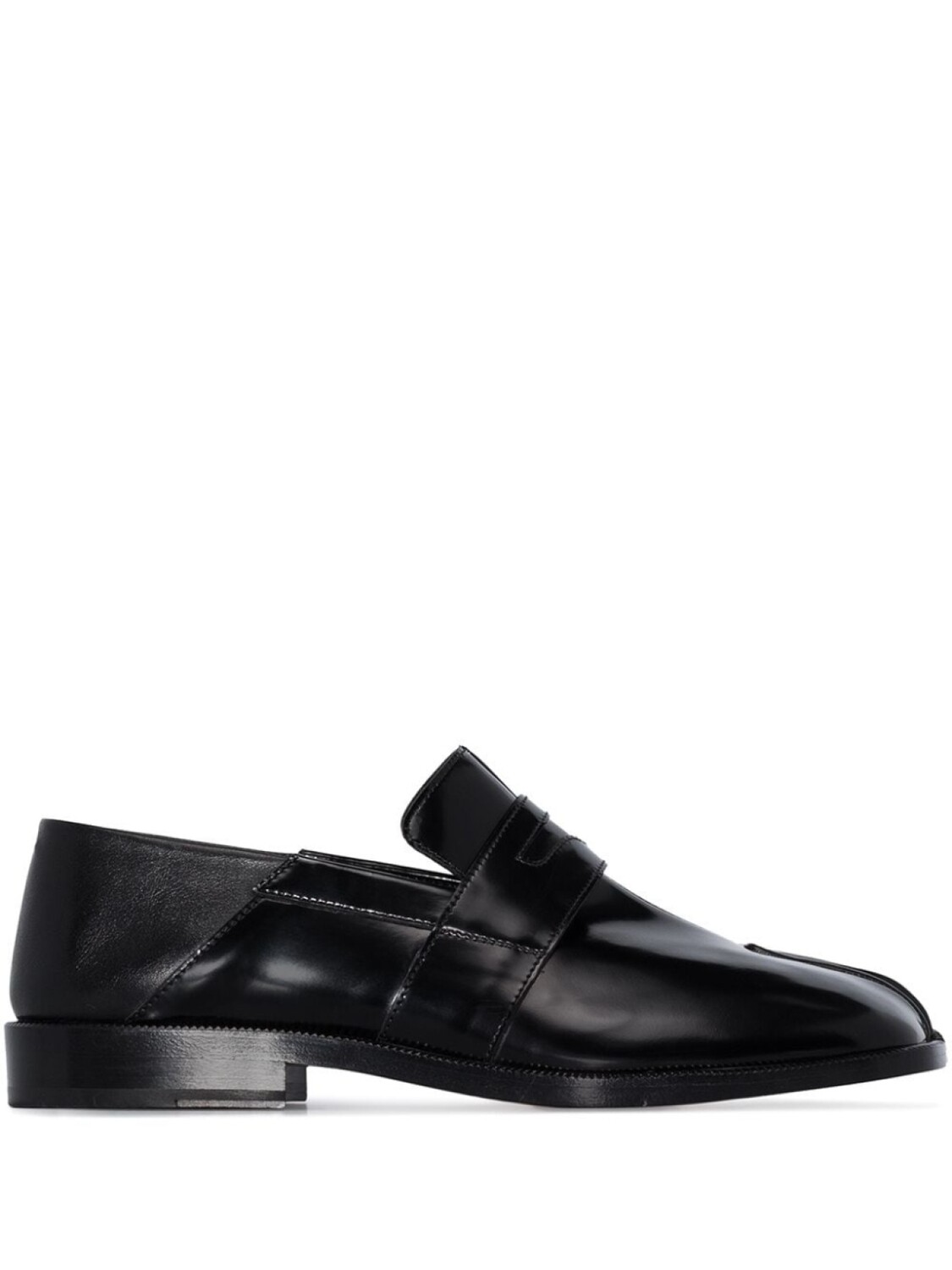 

Maison Margiela лоферы Tabi, черный