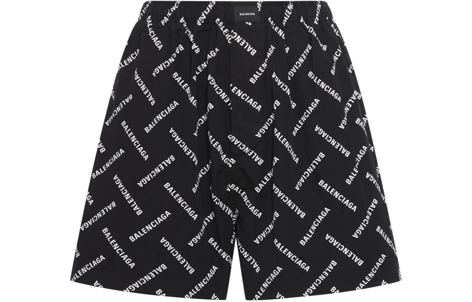 

Шорты мужские Balenciaga Logo-print, черный