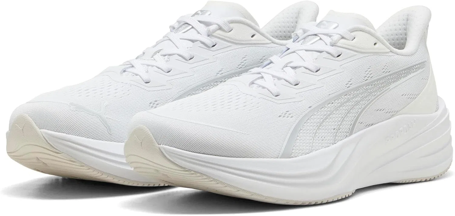 Кроссовки для бега по улицам PUMA Unisex Darter Pro 2, Puma White Feather Grey
