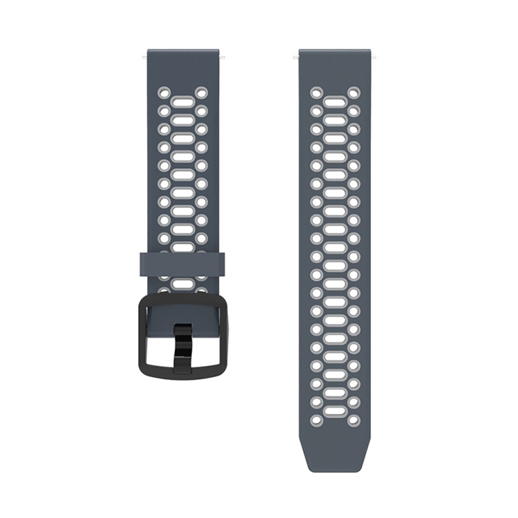 

IBOANN Часы Strap COROS Compatibility TPU Material, Sports strap [blue gray + gray mesh hole]