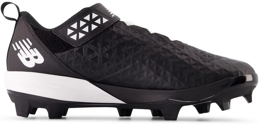 Бейсбольные кроссовки New Balance Men's FuelCell 4040 V8 с формованной подошвой, черно-белый — фото 3