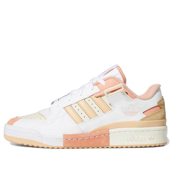 

Кроссовки forum exhibit low 'cream halo amber' Adidas, белый