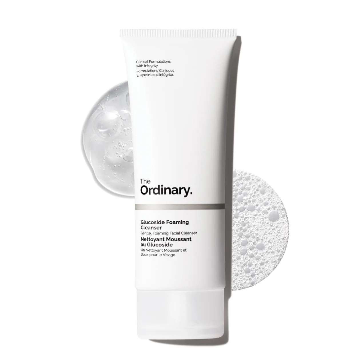 Гель для умывания The Ordinary — Пенящееся очищающее средство Glucoside, нежное пенящееся средство для умывания лица для, 140 мл