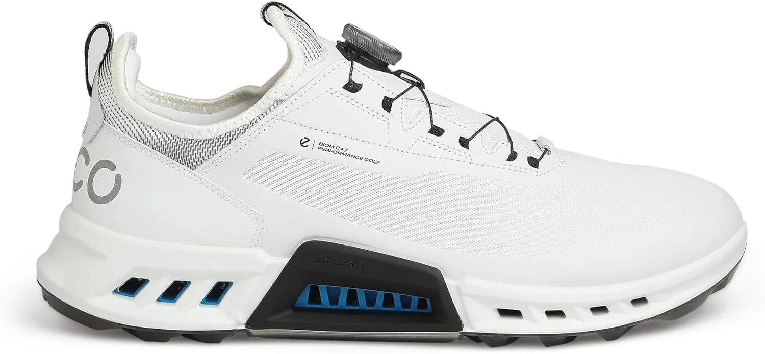 Мужские кроссовки ECCO Biom C4 Boa Gore-Tex водонепроницаемые, белый/черный — фото 2
